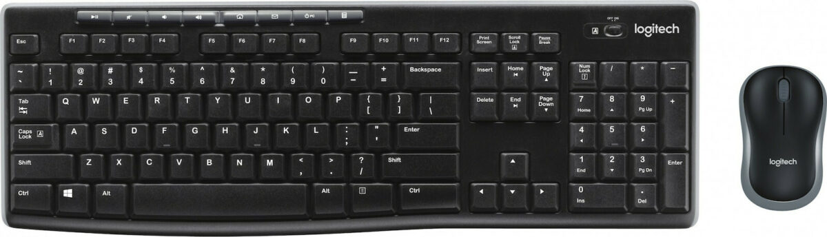 Logitech Wireless Combo MK270 - Σετ με Ποντίκι - Image 5