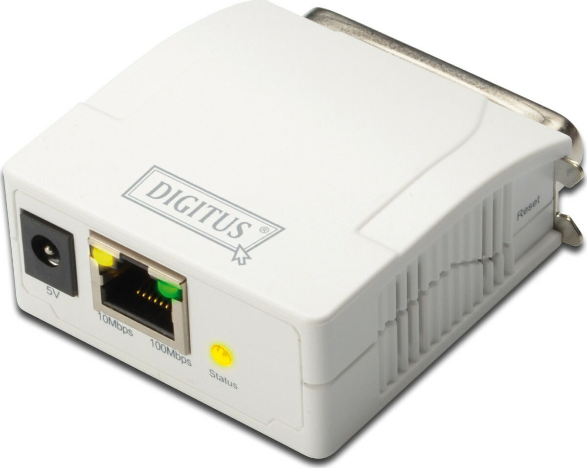 Digitus DN-13001-W Print Server Ethernet / Parallel - Image 4