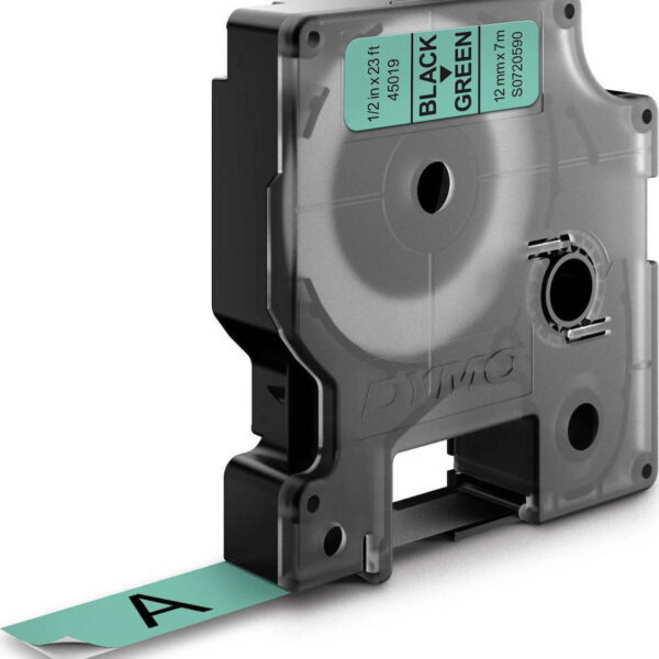 Dymo 45019 Ταινία Ετικετογράφου 7m x 12mm σε Πράσινο Χρώμα