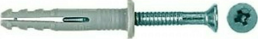 Fischer Nail Anchor N 8x80/40 S (100) Ούπα Πλαστικό 8x80mm 48792
