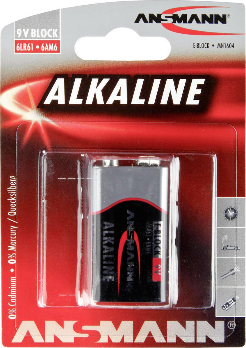 Ansmann 9V 1τμχ 1515-0000