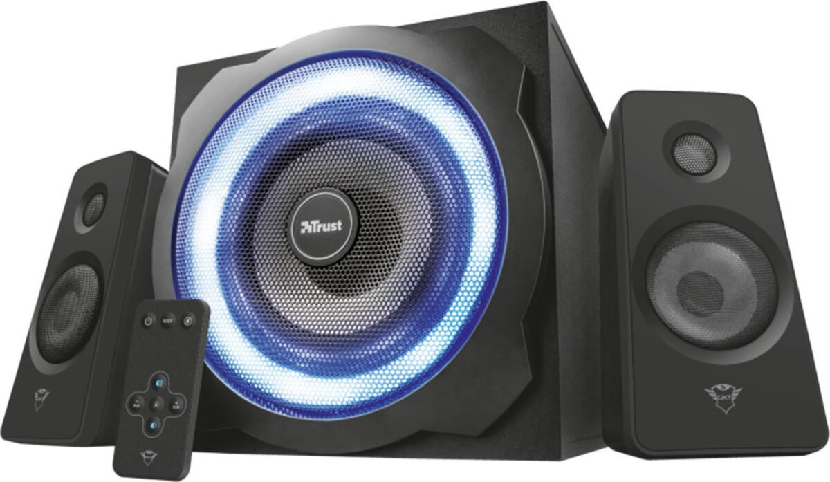 Trust GXT 629 Tytan 2.1 RGB Speaker Set 2.1 με Ισχύ 60W σε Μαύρο Χρώμα - Image 3
