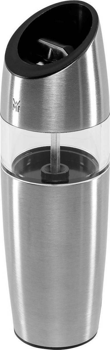 WMF Tipping Ηλεκτρικός Μύλος Μπαχαρικών Inox σε Ασημί Χρώμα 20cm