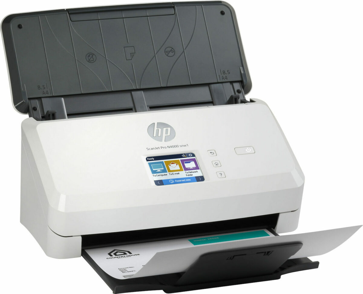 HP ScanJet Pro N4000 Snw1 Sheetfed Scanner με WiFi - Image 1