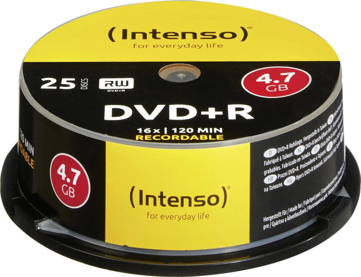 Intenso Εγγράψιμα DVD+R 16x 4.7GB Cake Box 25τμχ - Image 3