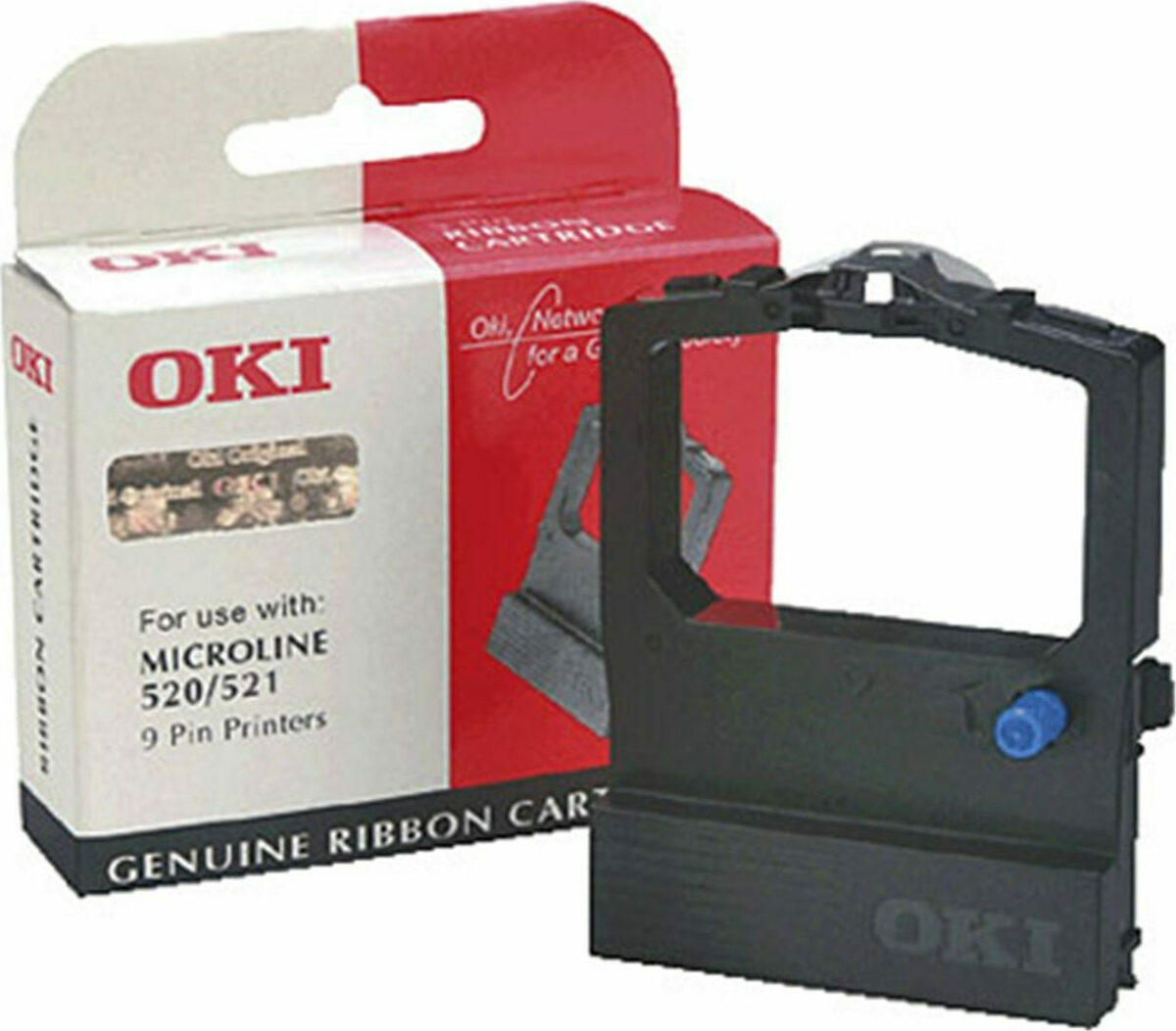 OKI Γνήσια Μελανοταινία για Microline 520/521 1τμχ (09002315) - Image 1