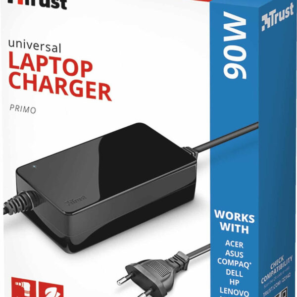 Trust Primo Universal Φορτιστής Laptop 90W 19V