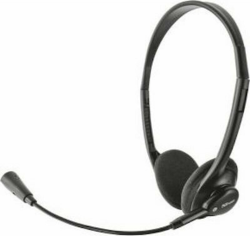 Trust Primo On Ear Multimedia Ακουστικά με μικροφωνο και σύνδεση 3.5mm Jack - Image 1