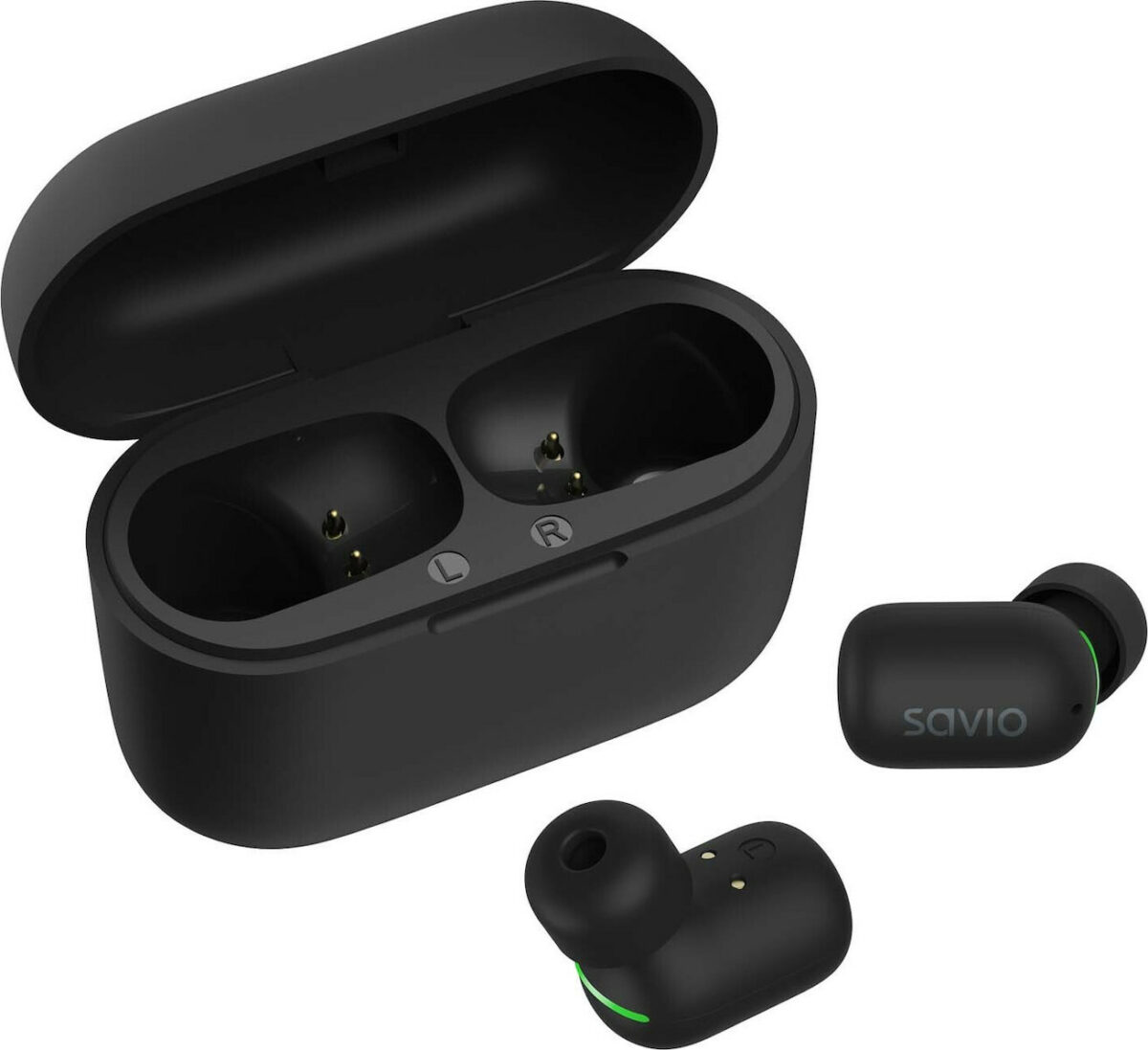 Savio TWS-09 In-ear Μαύρα - Image 7