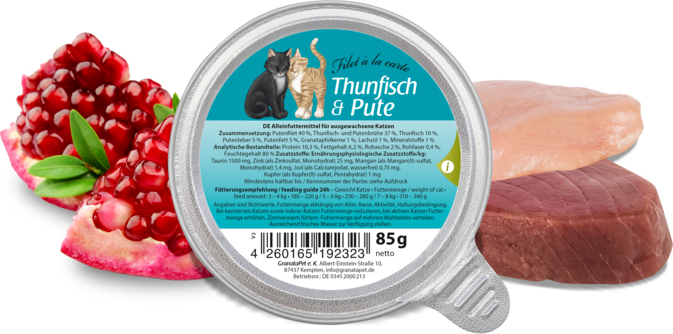 Granata Pet Foods Filet A La Carte 85gr