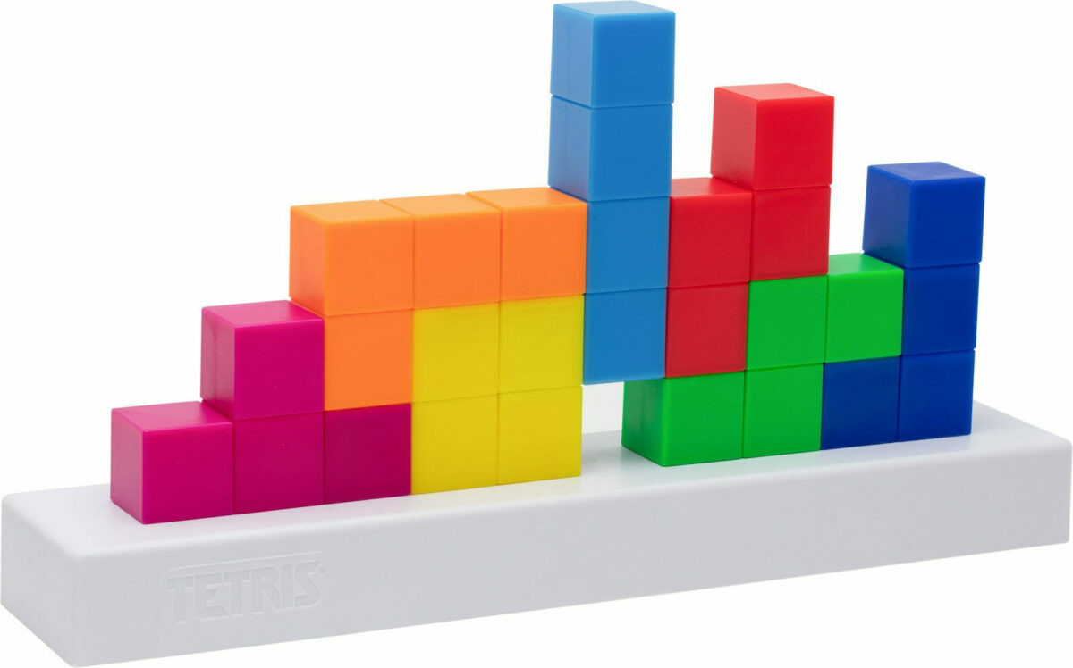Paladone Παιδικό Διακοσμητικό Φωτιστικό Tetris Icons Πολύχρωμο 30x15cm - Image 1