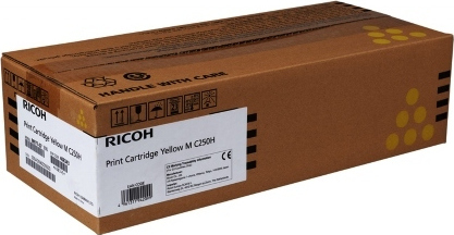 Ricoh M C250H Γνήσιο Toner Laser Εκτυπωτή Κίτρινο High Capacity 6300 Σελίδων (408343)