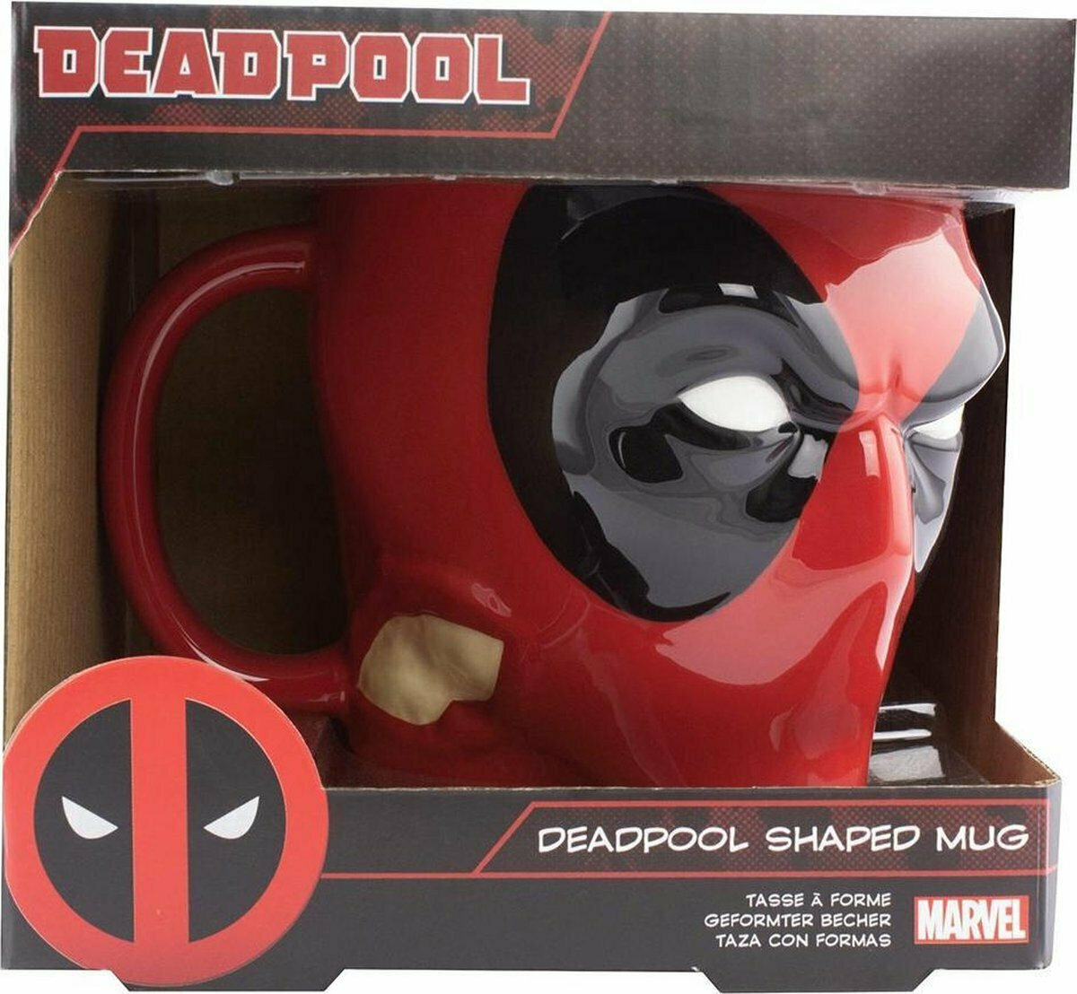 Paladone Deadpool Head Shaped Κούπα Κεραμική Κόκκινη 350ml