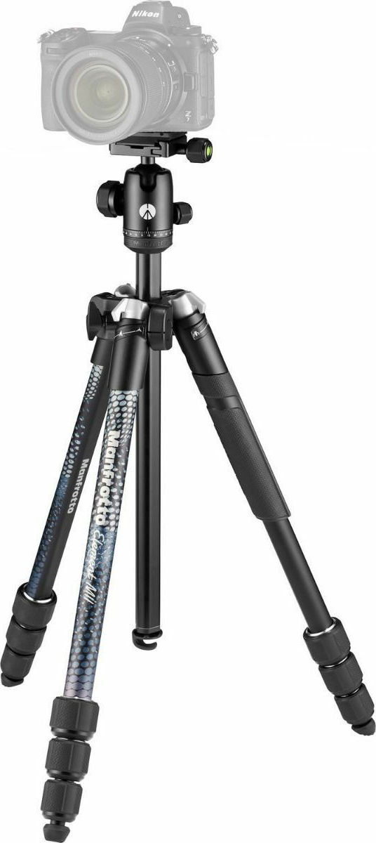 Manfrotto Element MII Aluminium Τρίποδο - Φωτογραφικό Black