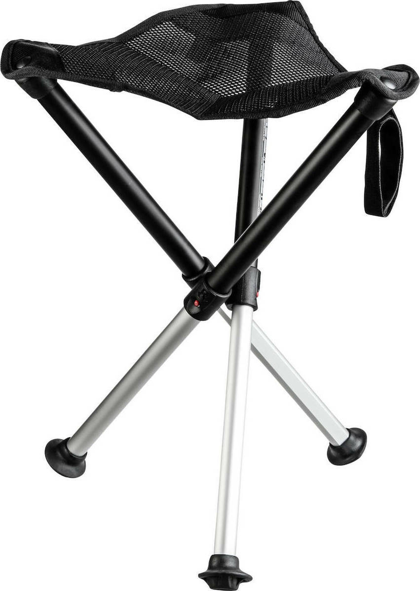 Walkstool Comfort 45 Σκαμνάκι Αλουμινίου Μαύρο