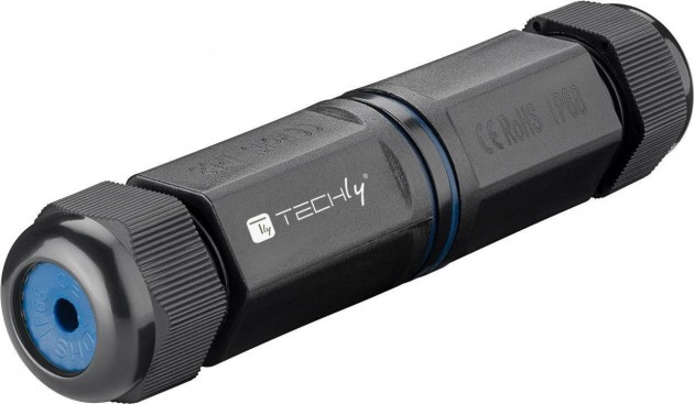 Techly IWP-MD C6-IP68T cable gender changer RJ-45 Black (105896)