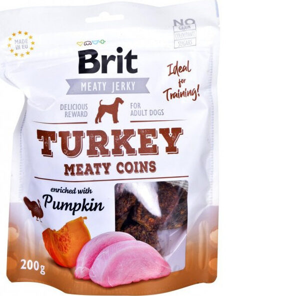 Brit Meaty Coins Turkey Λιχουδιές Σκύλου με Γαλοπούλα 80gr