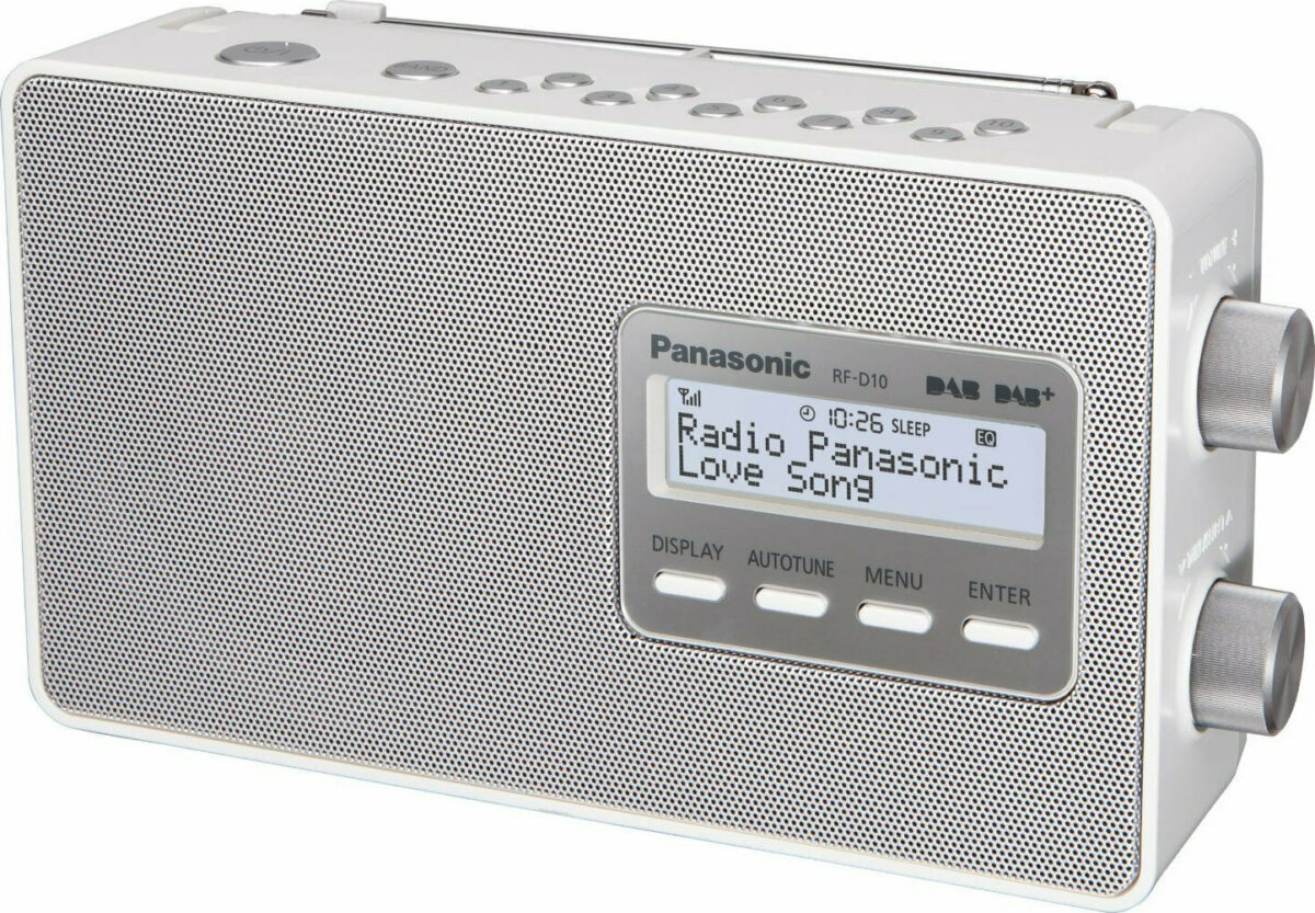 Panasonic RF-D10EG Φορητό Ραδιόφωνο Μπαταρίας DAB+ Λευκό - Image 11