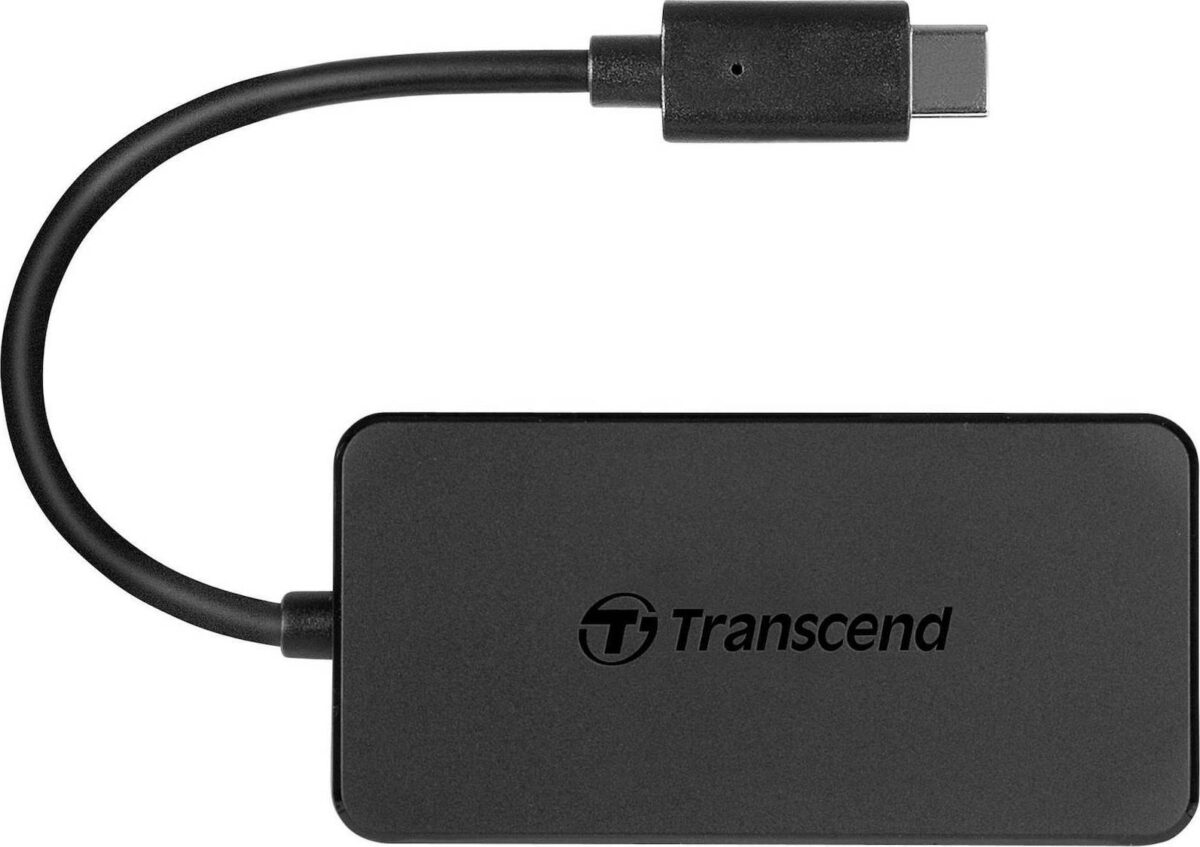 Transcend HUB2C USB 3.1 Hub 4 Θυρών με σύνδεση USB-C - Image 1