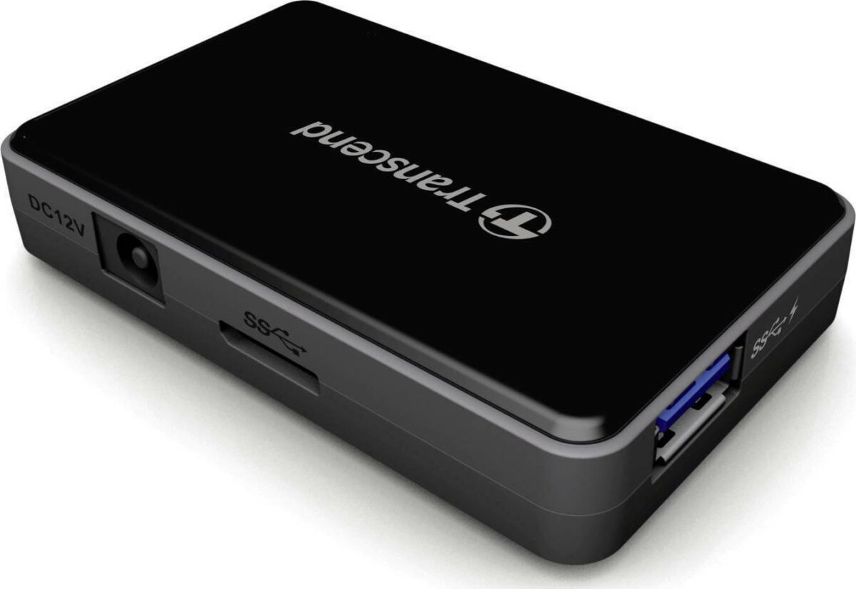 Transcend HUB3 USB 3.0 Hub 4 Θυρών με σύνδεση USB-A και Εξωτερική Παροχή Ρεύματος - Image 7