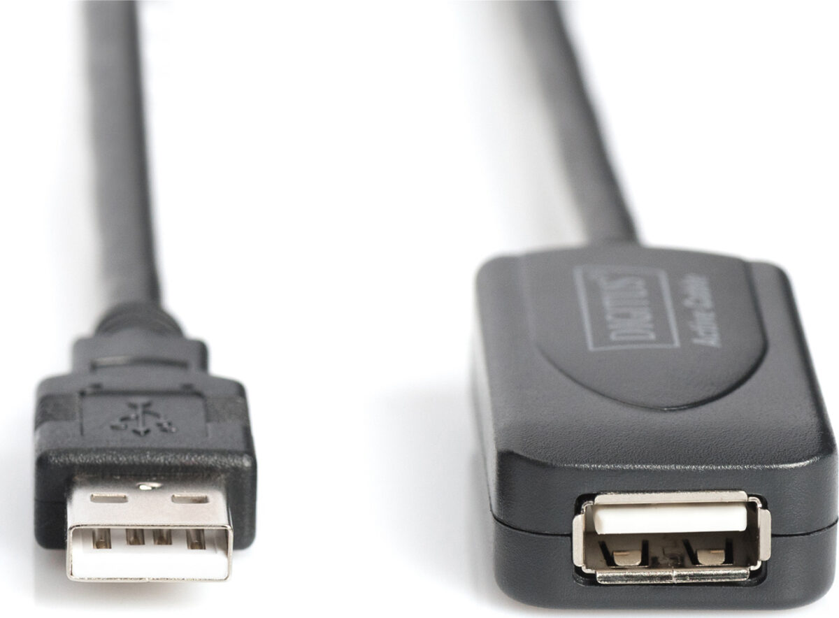 Digitus USB 2.0 Cable USB-A male - USB-A female 20m (DA-73102) - Image 3