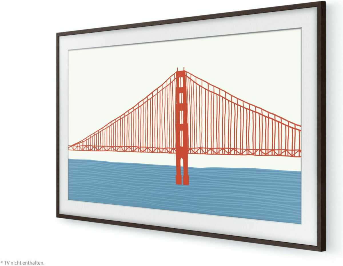 Samsung Frame Modern Brown 43" - Image 2
