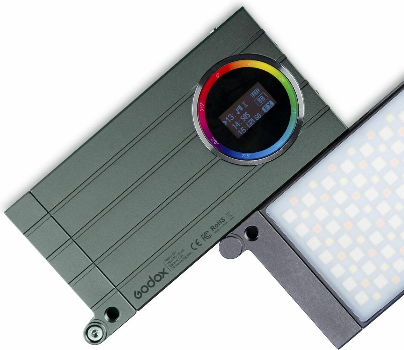 20211216162054_05ea4e86 Godox LED M1 RGB Mini LED Light με Φωτεινότητα LUX 1700 Lux - Image 4