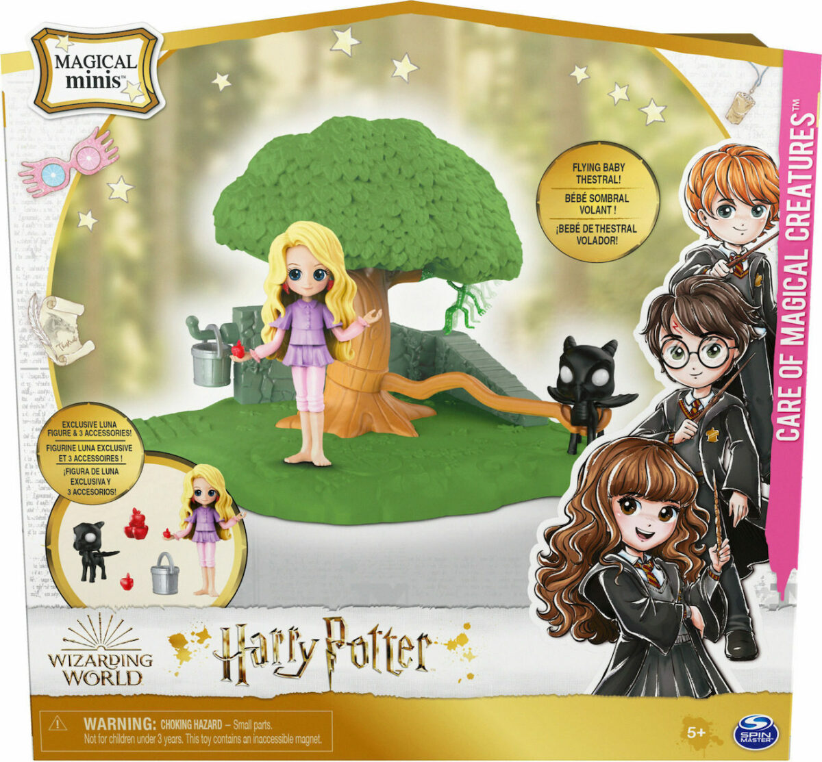 Spin Master Παιχνίδι Μινιατούρα Σετ Harry Potter Μάθημα Φροντίδας Μαγικών Πλασμάτων για 5+ Ετών - Image 4
