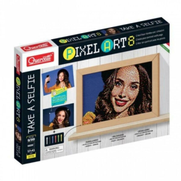 Quercetti Παιδική Χειροτεχνία Pixel Art 8 Take A Selfie