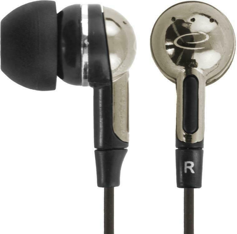 Esperanza Ακουστικά Ψείρες In Ear EH125 Μαύρα