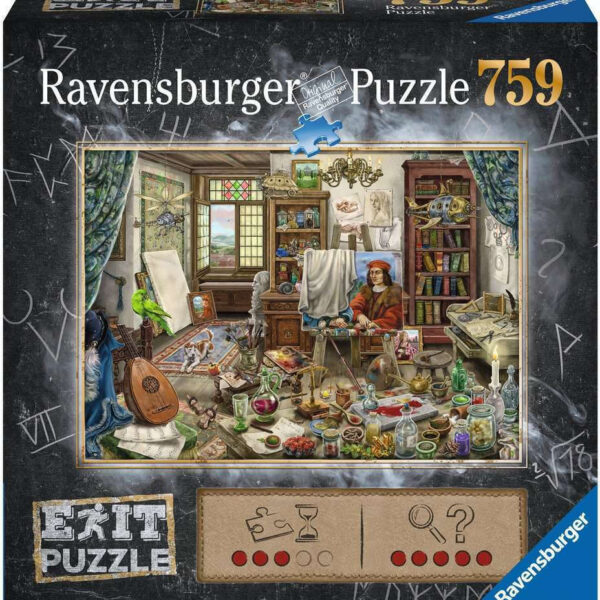 Puzzle EXIT The Artist Studio 2D 759 Κομμάτια