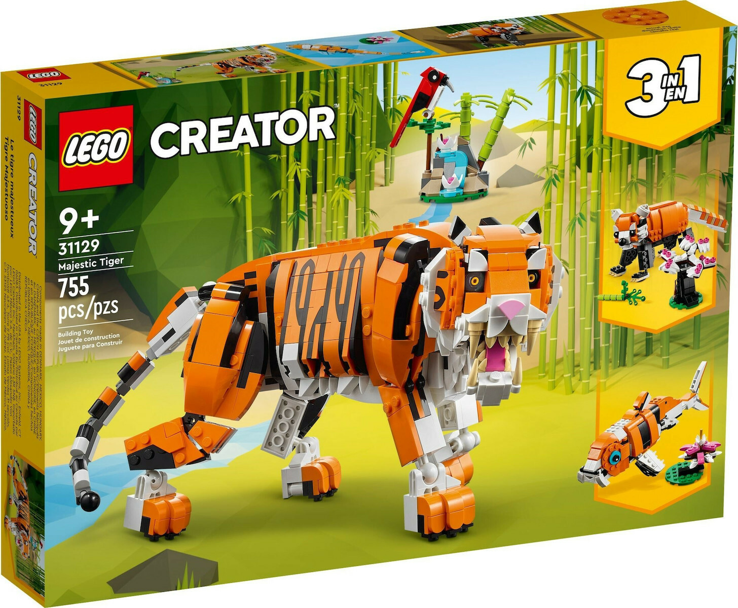 Lego Creator Majestic Tiger για 9+ Ετών