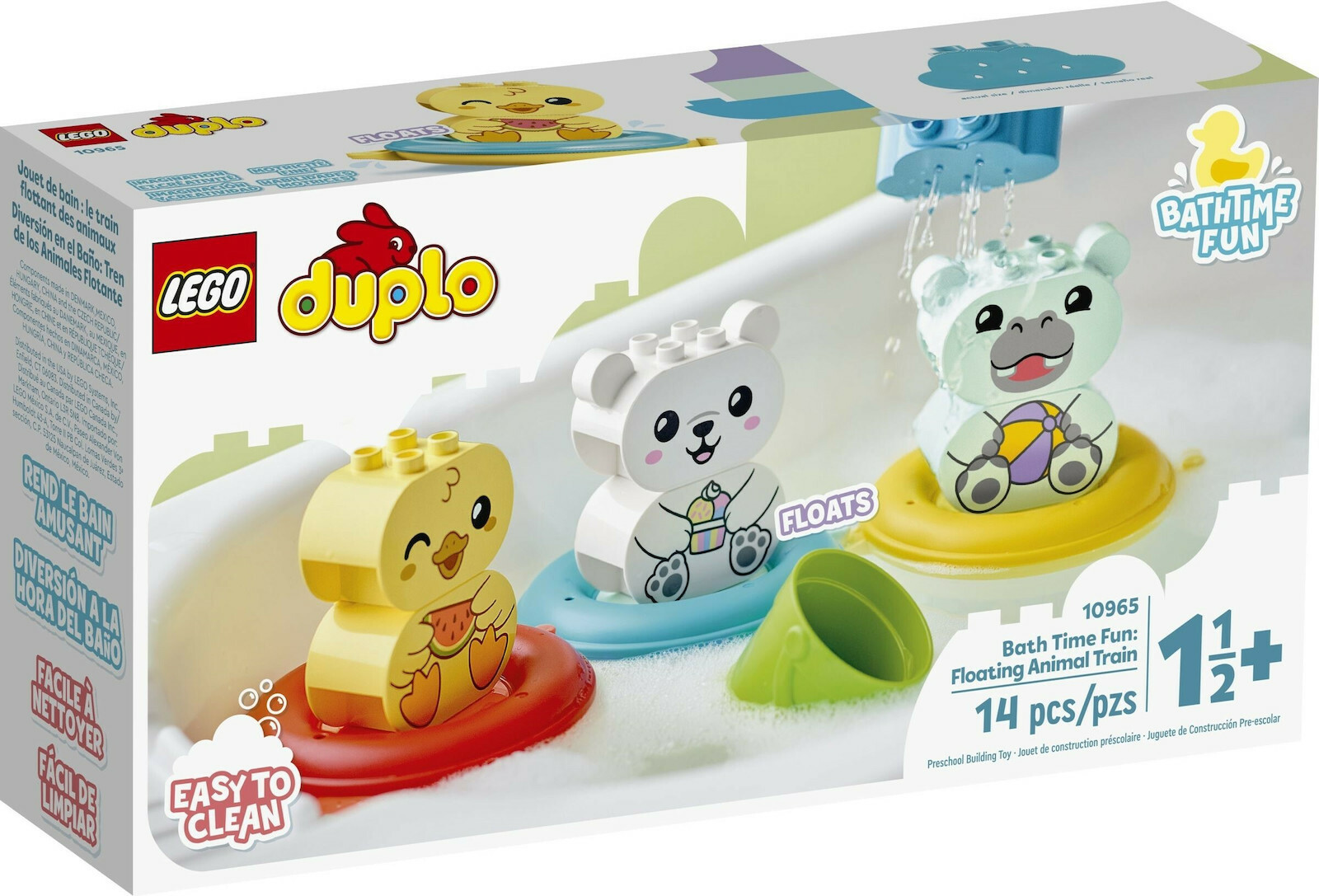 Lego Duplo Bath Time Fun Floating Animal Train για 1.5+ Ετών