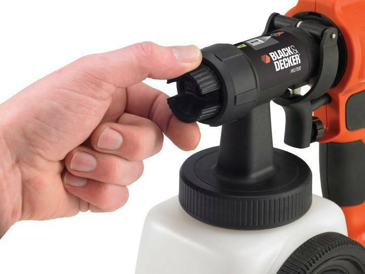 20220110161636_4fcbd161 Black & Decker Ηλεκτρικό Πιστόλι Βαφής 400W με Δοχείο 1.2lt - Image 7