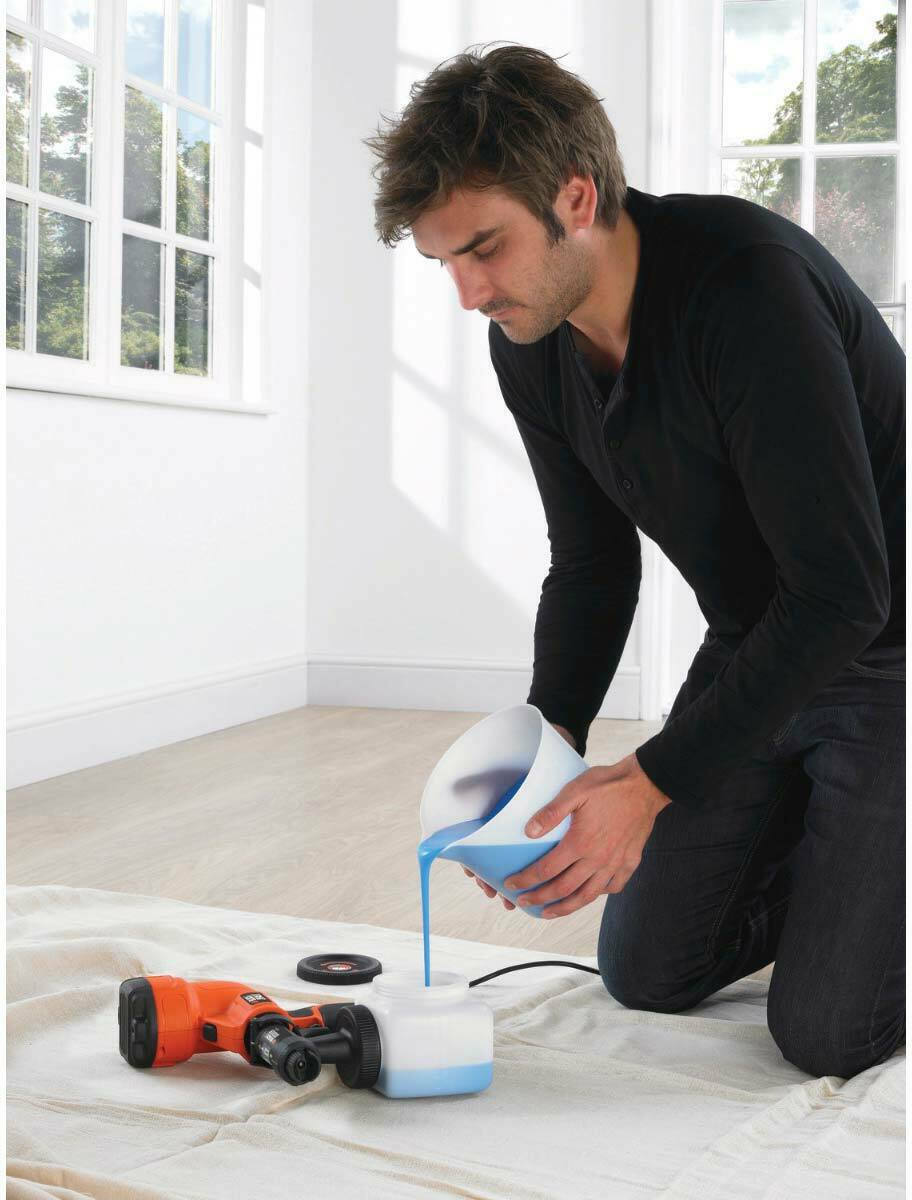 20220110161636_aaceddd0 Black & Decker Ηλεκτρικό Πιστόλι Βαφής 400W με Δοχείο 1.2lt - Image 11