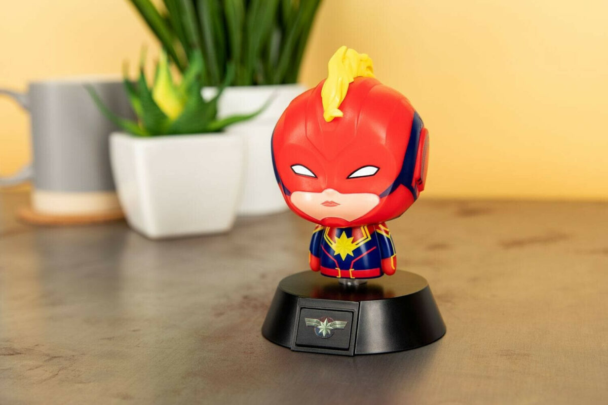 Paladone Led Παιδικό Διακοσμητικό Φωτιστικό Captain Marvel Πολύχρωμο 10εκ. - Image 2