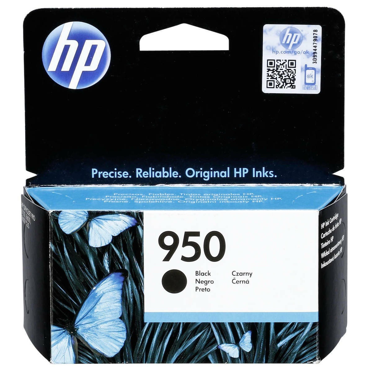 HP 950 Γνήσιο Μελάνι Εκτυπωτή InkJet Μαύρο (CN049AE)
