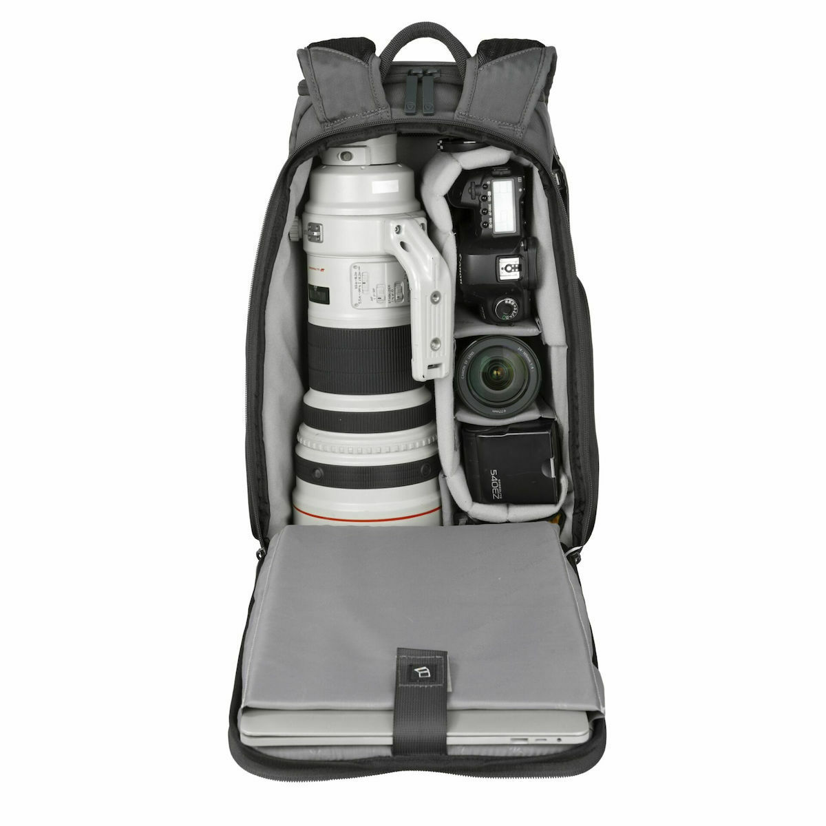 Vanguard Τσάντα Πλάτης Φωτογραφικής Μηχανής VEO Adaptor R48 USB Port - Rear Access σε Γκρι Χρώμα