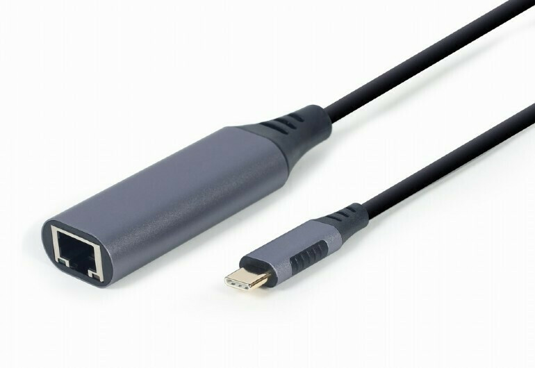 Cablexpert A-USB3C-LAN-01 USB-C Αντάπτορας Δικτύου για Ενσύρματη σύνδεση Gigabit Ethernet