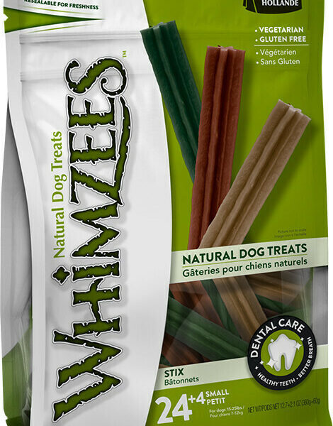 Whimzees Stix Οδοντική Λιχουδιά Σκύλου για Μικρόσωμες Φυλές 420gr 28τμχ