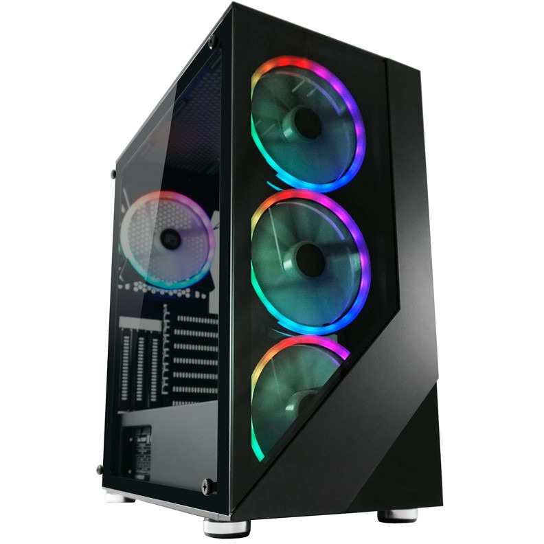 LC-Power Gaming 803W Lucid X Midi Tower με Πλαϊνό Παράθυρο - Image 1
