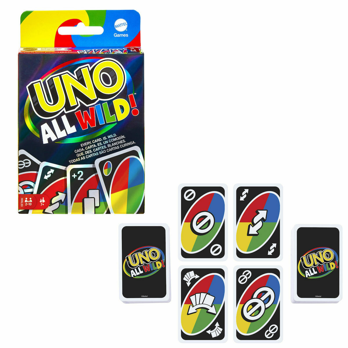 Uno All Wild 7+ Ετών (EN) Mattel - Image 1