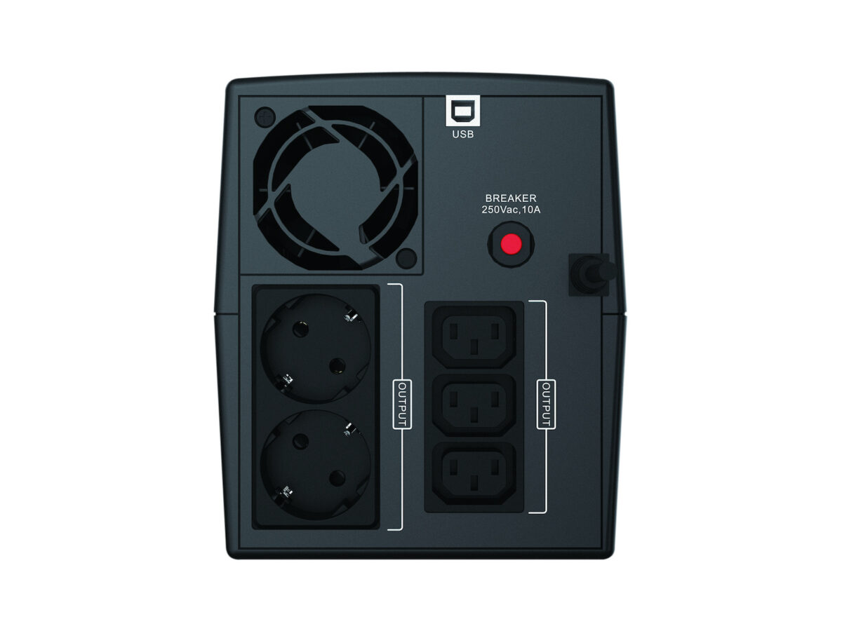 Conceptronic ZEUS03EMP UPS Line-Interactive 1200VA 720W - Image 3
