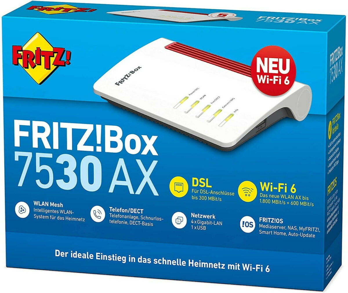 AVM FRITZ!Box 7530 AX VDSL2 Ασύρματο Modem Router - Image 6
