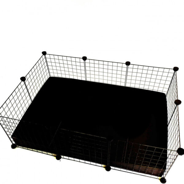 C&C C&C Modular Cage Περίφραξη Τρωκτικών Μαύρη 110x75x
