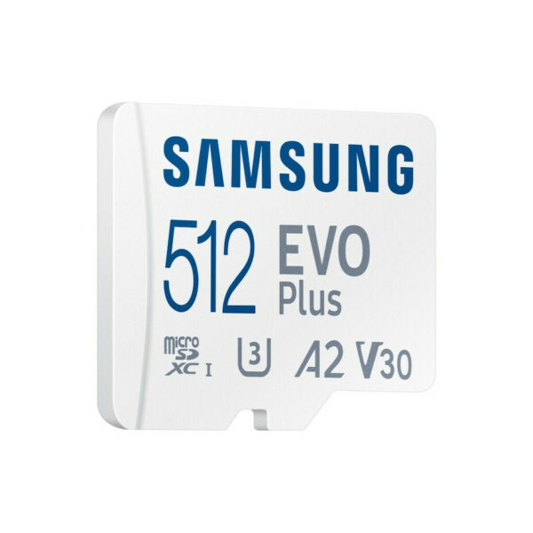 Samsung Evo Plus (2021) microSDXC 512GB Class 10 U3 V30 A2 UHS-I
