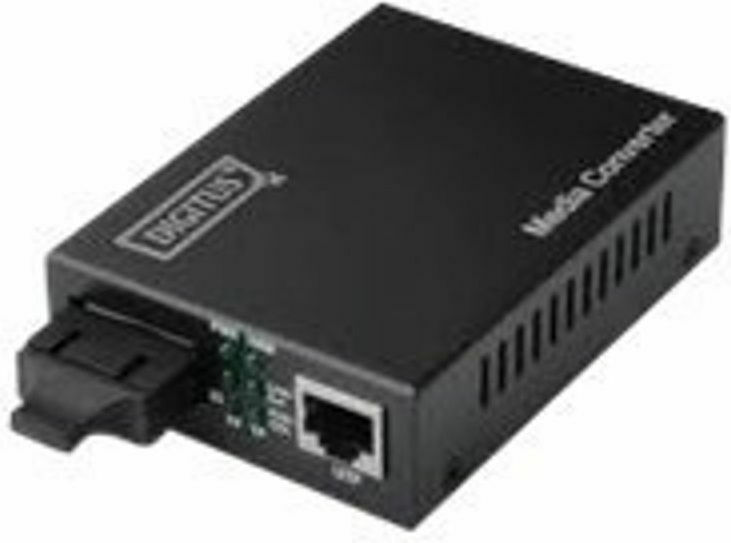 Digitus Fast Ethernet Media Converter, RJ45 / SC