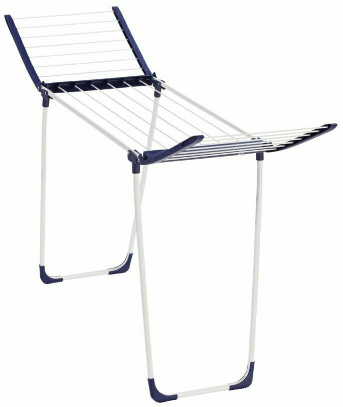 Leifheit Pegasus 120 Solid Compact Πτυσσόμενη Απλώστρα Δαπέδου από Αλουμίνιο με Μήκος Απλώματος 12m
