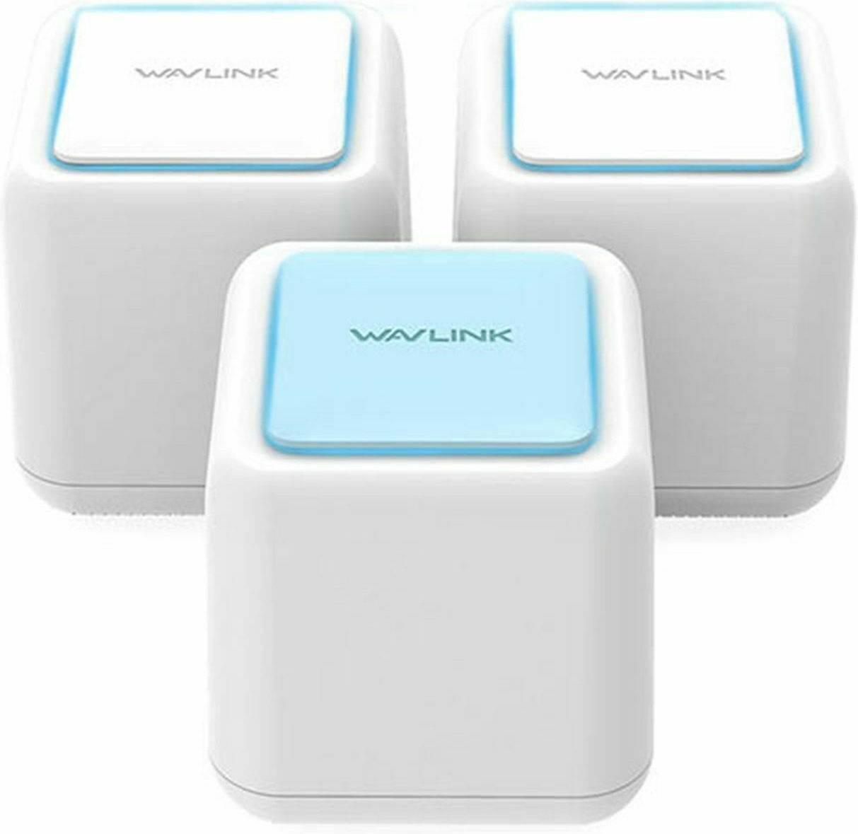 Wavlink Halo Base Pro WiFi Mesh Network Access Point Wi‑Fi 5 Dual Band (2.4 & 5GHz) σε Τριπλό Kit