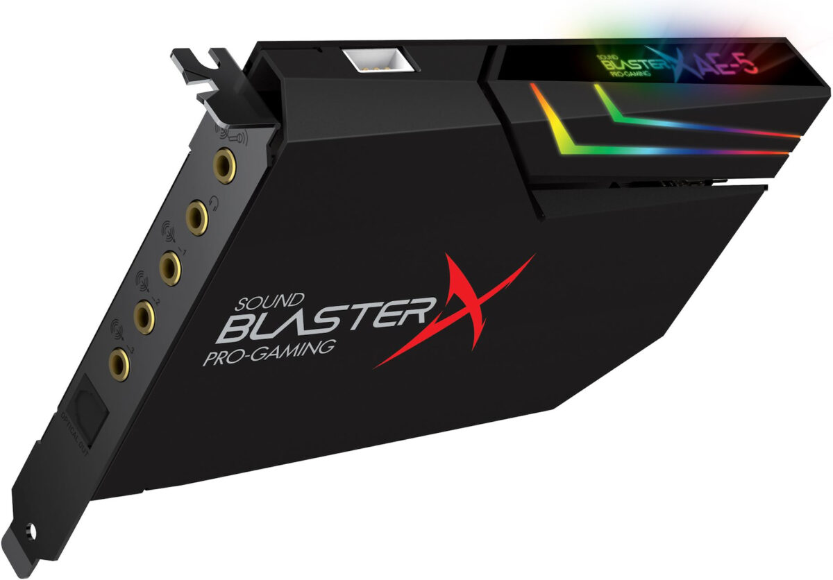 Creative Sound BlasterX AE-5 Plus ​Εσωτερική PCI Express Κάρτα Ήχου 5.1 - Image 6